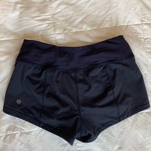 Lululemon speed up short heathered lux